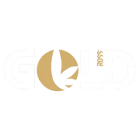 Ross Gold White on Black-Large Logo